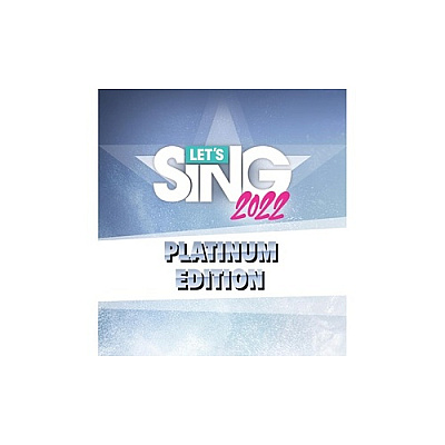 Microsoft Lets Sing 2022 Platinum Edition Xb1/s (G3Q01294ESD)