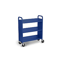 Bretford Book/util Truck 3-slant Shlf Single (L330RB5)