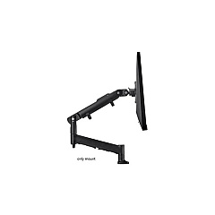 Atdec Direct To Desk Dynamic Desk Mount For Displays To 32", Suits Flat Screen Monitors To 20lbs, Curved Screen Monitors To 13.5 Lbs, Modular, Black (AWMSDBFB)