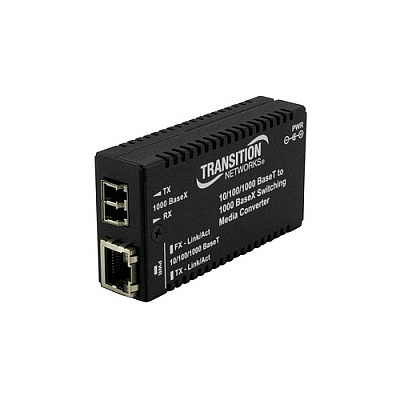 Accu-Tech Mini Media Converter 10/100/1000b-t To 1000b-sx Lc Mm W/ -na Power Supply (M/GEPSWSX01(LC)NA)