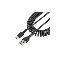 StarTech 3ft Usb A To C Charging Cable Coiled M/m (R2ACC1MUSBCABLE)