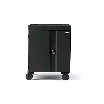 Bretford 32x Cube Cart, 270 Degree Doors, Pre-wired Usb-c, Charcoal Paint (TVC32USBC270CK)