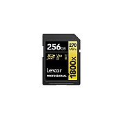 Lexmark Lexar Professional Sdxc Memory Card, 1800x 256gb, Class 10, Uhs-ii, U3, Gold Series (LXALSD1800256GBNNNU)