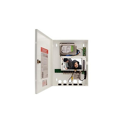 Component Specialties 8 Channel Wall Mount Hu Dvr W/ Monitor, 16tb, Taa (D8WHUM16TB)