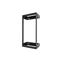StarTech 2-post 21u Open Frame Network Rack With Adjustable Depth (12-20in) (RACK21U20WALLOA)