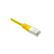 Black Box Cat5e 100-mhz Molded Boot Stranded Ethernet Patch Cable - Shielded (f/utp), Lszh (rj45 M/m), Yellow, 3-m (9.8-ft.) (EVE53403M)