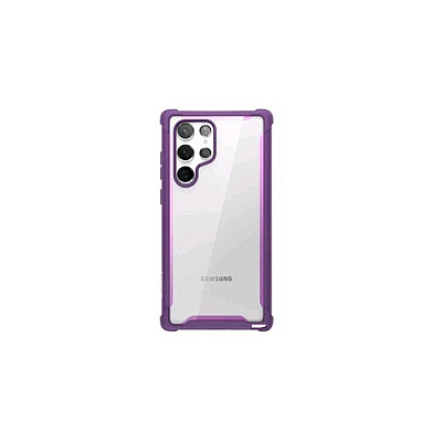 I Blason Galaxy S22 Ultra Ares Clear Rugged Case (GALAXYS22ULTRAARESPURPLE)