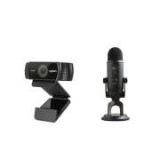 Logitech Hd Pro Webcam C922 With Blue Mi (LOGISTREAMBDL2)