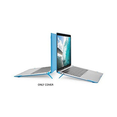 Ipearl Mcover Hard Shell Cover Case For 13.3-inch Apple Macbook Air Model(with Retina Display, Touch Id & All Usb-c Ports, Released After Late 2018) - Aqua (MCOVERMACBOOKAIRRETINAM1AQUA)