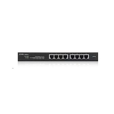Zyxel Gs1915-8 - 8 Port Gbe L2 Smart Managed Switch W/nebula Cloud Option (GS19158)