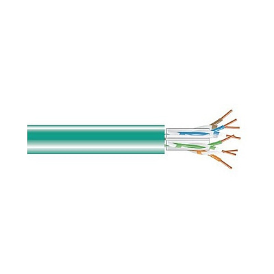 Black Box Cat6a Solid Riser 500 Green (C6ABC50GN0500)