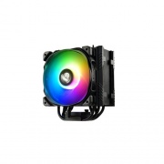 Accesschannel Partners Enermax Ets-t50 Axe Addressable Rgb Cpu Air Cooler 230w+ Tdp For Intel/amd Univeral Socket 5 Direct Contact Heat Pipes-black (ETST50ABKARGB)