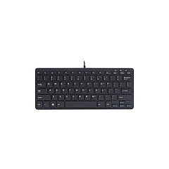 Rapiddeploy R-go Ergonomic Keyboard, Compact, Qwerty (us), Black, Wired (RGOECQYBL)