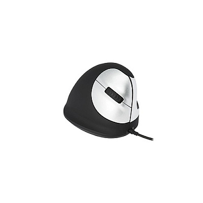 Rapiddeploy R-go He Ergonomic Mouse, Medium (hand Size 165-185mm), Right Handed, Wired (RGOHE)