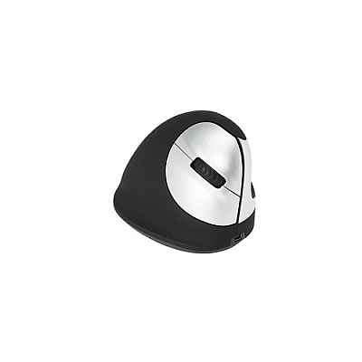 Rapiddeploy R-go He Ergonomic Mouse, Medium (hand Size 165-185mm), Right Handed, Wireless (RGOHEWL)