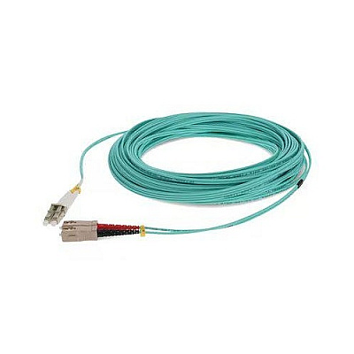 Add-On 12m Lc/sc M/m Om3 Aqua Fiber Patch Cbl (ADDSCLC12M5OM3)
