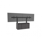 Middle Atlantic Products C5 Credenza Dual X-large Display Mount For Up To 90 Displays & 62 From The Floor (C52731XLD262)