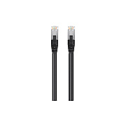 Monoprice Cat6 Poe Ethernet Patch Cable - 600v_ Shielded Rj45_ Solid_ 550mhz_ Stp (u/ftp)_ 24awg_ 3ft_ Black (41033)