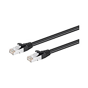 Monoprice Cat6 Poe Ethernet Patch Cable - 600v_ Shielded Rj45_ Solid_ 550mhz_ Stp (u/ftp)_ 24awg_ 10ft_ Black (41036)