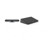 Logitech Rally Bar Mini + Tap Ip Graphite Appliance Bundle For Small Video Meeting Rooms With Zoom, Ringcentral & Microsoft Teams On Android (991-000385)