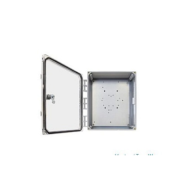Strategic Sourcing Ventev / Terrawave 14x12x6 Enclosure. Clear Door/key Locks (CV14126KC4.5)