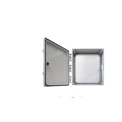 Strategic Sourcing Ventev / Terrawave 12x10x4 Enclosure. Solid Door/key Lock (UV12104KOBASIC)