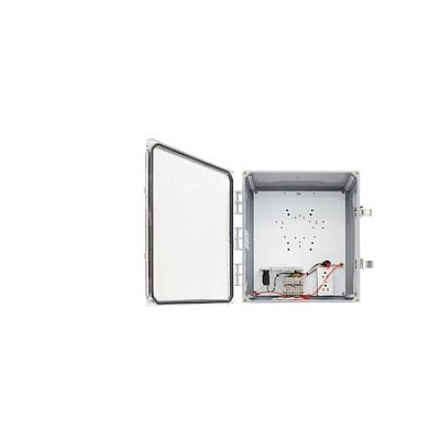 Strategic Sourcing Ventev / Terrawave 14x12x6 Heat Enclosure. Clear Door/latch (V14126LC4.5H)