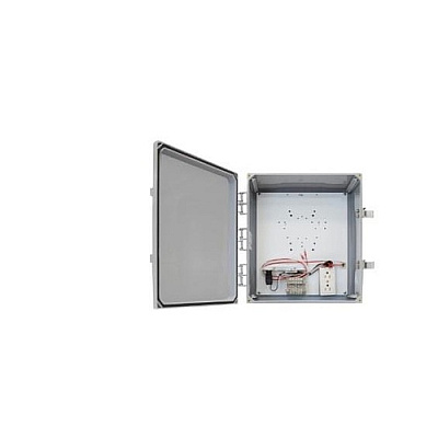 Strategic Sourcing Ventev / Terrawave 14x12x6 Heated Enclosure. Solid Door/latch Locks (V14126LO4.5H)