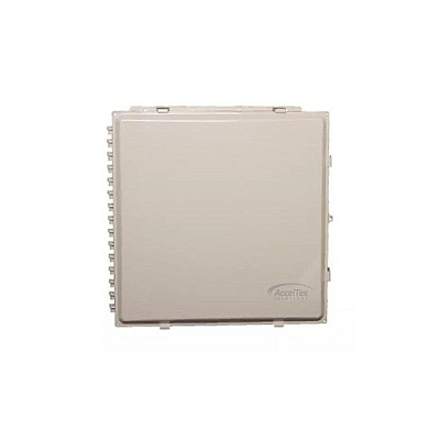 Acceltex Solutions 24x24x10 Enclosure With Solid Door And Latch Locks With Blank Backplate (ATS242410PSLCGBBP)