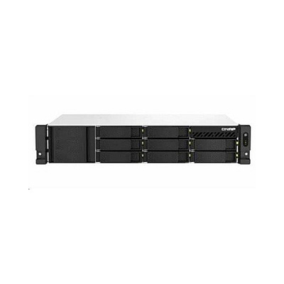 QNap 2u 8-bay Short Depth 12 Rackmount Nas, Intel (TS864EU4GUS)