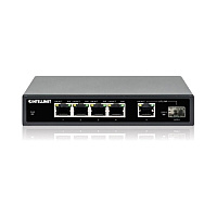 Intellinet 5-port Gigabit Ethernet Poe+ Switch With Sfp Port (561822)