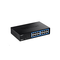 Trendnet 16-port Gigabit Desktop Switch /w Metal Case (TEGS17D)