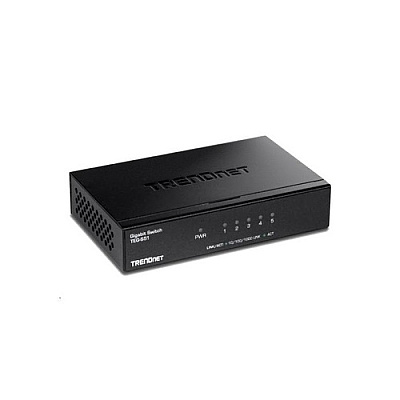Trendnet 5-port Gigabit Switch /w Metal Case (TEGS51)