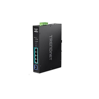 Trendnet 5-port Industrial Gigabit Poe+ Din-rail (TIPGM541)