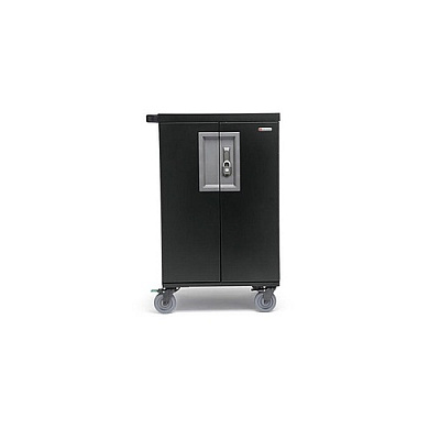 Bretford 24x Corex Cart, Back Panel, Charcoal (TCOREX24CK)
