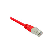Black Box Cat5e 100-mhz Molded Boot Stranded Ethernet Patch Cable - Shielded (f/utp), Lszh (rj45 M/m), Red, 2-m (6.5-ft.), Taa (EVE53302M)