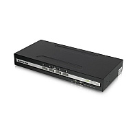 Iogear 4-port Single View Displayport Secure Kvm Switch W/audio And Cac Support (GCS1414TAA4C)