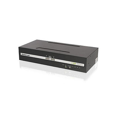 Iogear 2-port 4k30hz Dual View Displayport Pp4.0 Secure Kvm Switch W/audio And Cac Supports. Taa (GCS1422TAA4C)