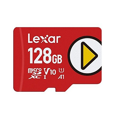 Lexar , Play, Uhs-1 Micro Sdxc, 128gb, Memory Cardmemory Card (LMSPLAY128GBNNNU)