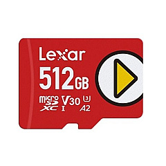 Lexar , Play, Uhs-1 Micro Sdxc, 512gb, Memory Cardmemory Card (LMSPLAY512GBNNNU)