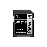 Lexar Professional Sdxc Memory Card, 1066x 1tb, Class 10, Uhs-i, U31tb, Class 10, Uhs-i, U3 (LSD1066001TBNNNU)