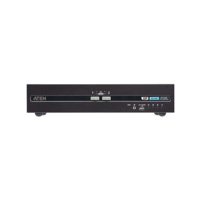 Aten 2-port Usb Dvi Dual Display Pp4.0 Secure Kvm W/ Cac Support (CS1142DP4C)