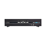 Aten 4-port Usb Dvi Dual Display Pp4.0 Secure Kvm W/ Cac Support (CS1144D4C)