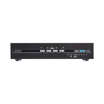 Aten 4-port Usb Dvi Dual Display Pp4.0 Secure Kvm W/ Cac Support (CS1144D4C)