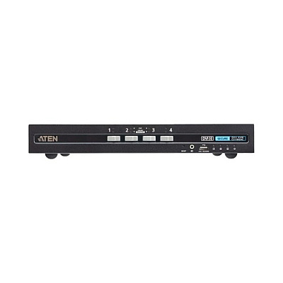 Aten 4-port Usb Hdmi Singlel Display Pp4.0 Secure Kvm W/ Cac Support (CS1184D4C)