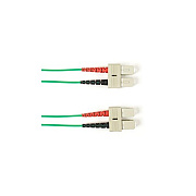 Black Box Os2 9/125 Singlemode Fiber Optic Patch Cable - Lszh, Sc To Sc, Green, 7-m (23.0-ft.), Gsa, Taa, Non-returnable/non-cancelable (FOLZHSM007MSCSCGN)