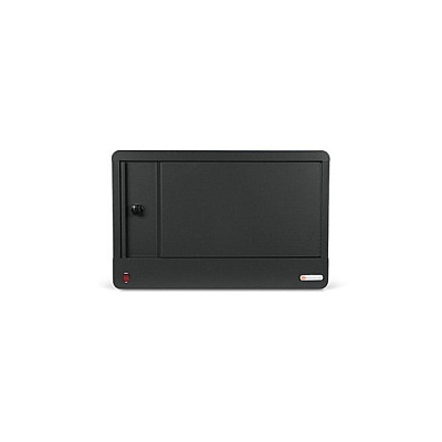 Bretford 16x Cube Micro Station, Padlock, Charcoal (TVS16PACCK)