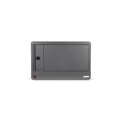 Bretford 16x Cube Micro Station, Padlock, Platinum (TVS16PACPM)