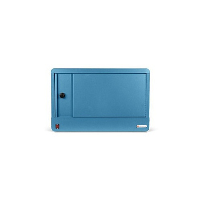 Bretford 16x Cube Micro Station, Padlock, Sky (TVS16PACSKY)