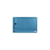 Bretford 16x Cube Micro Station, Padlock, Pre-wired Usb-c, Sky (TVS16USBCSKY)